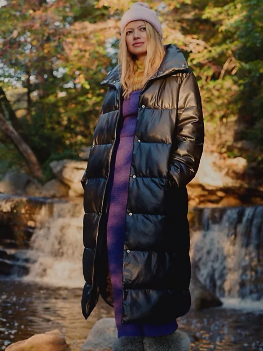 Anthropologie puffer Jacket